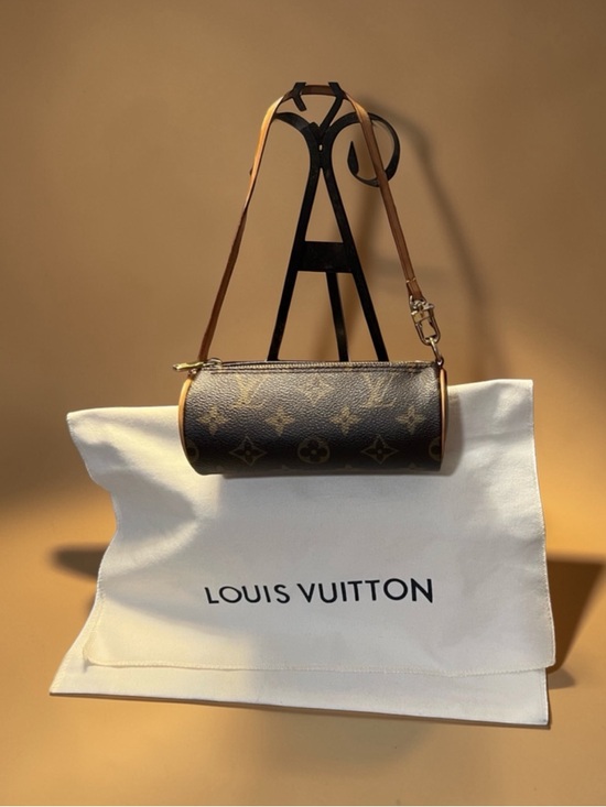 Louis Vuitton Handbags - Louis Vuitton Brown Monogram Mini Papillon Shoulder Bag w LV dust bag and COA